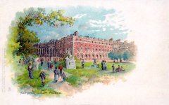 Hampton Court Palace,Tuck chromo